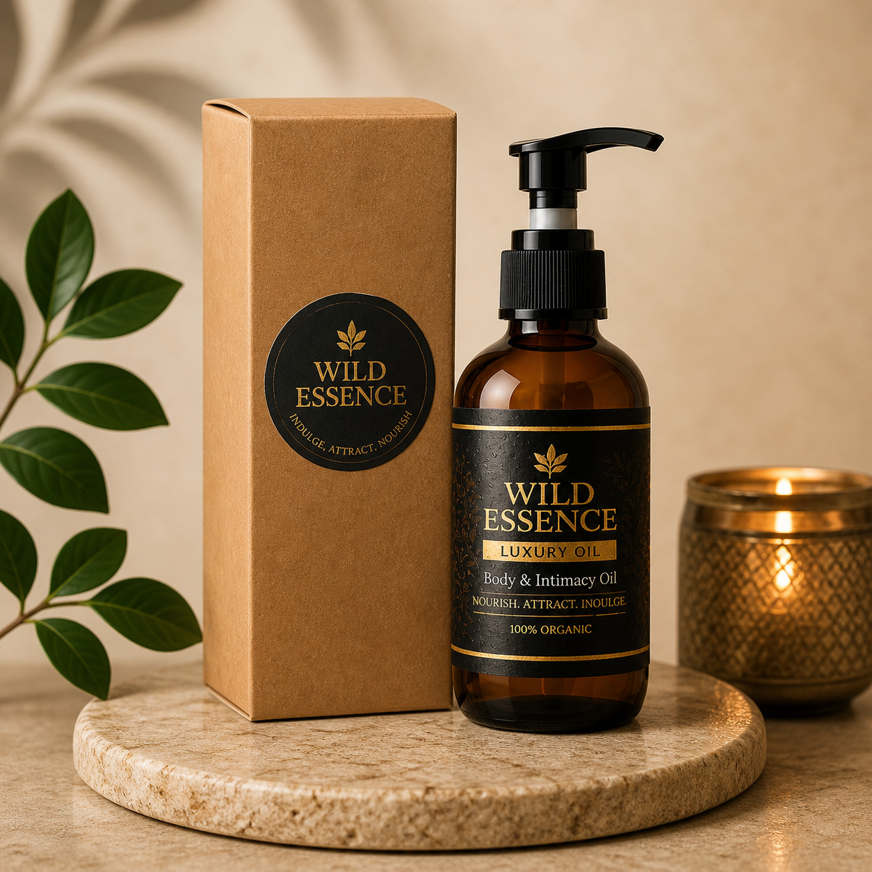 Wild Essence Luxury Body & Intimacy Oil